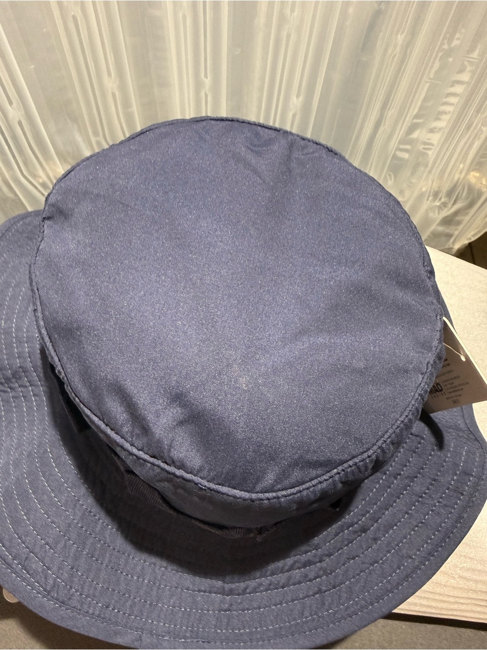 Coors Banquet Mad Engine Navy Boonie Bucket Hat Chin Strap NWT OSFM - Picture 4 of 8